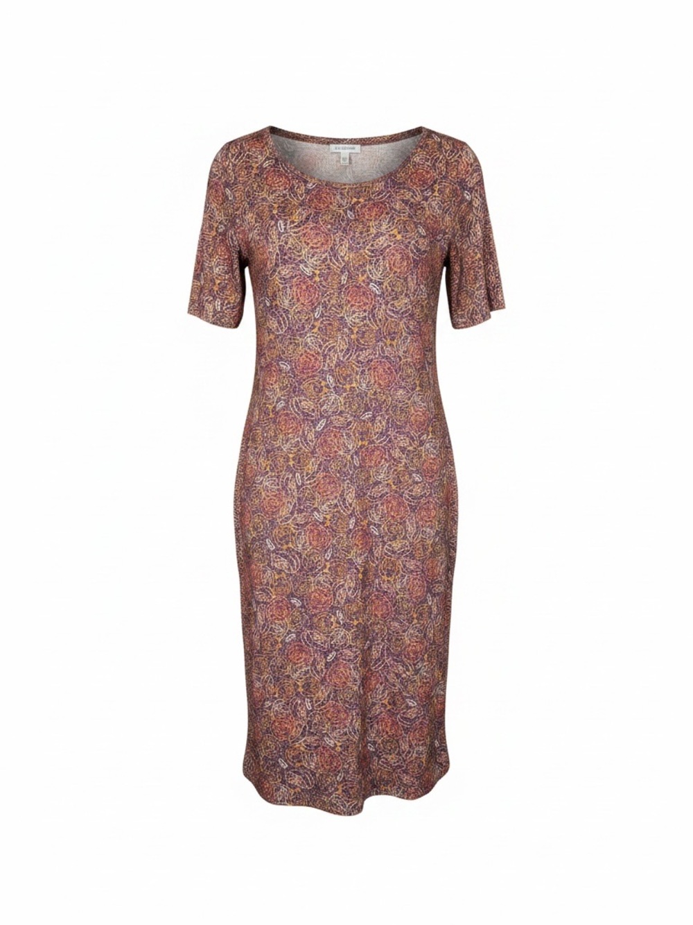 LuLaRoe Julia Dress NWT Size Small Purple Pink Floral Stretch Midi Bodycon